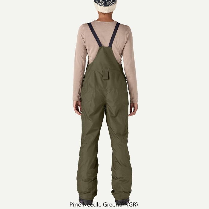Patagonia パウダーダウンビブパンツM 街からゲレンデまで使えるスノー
