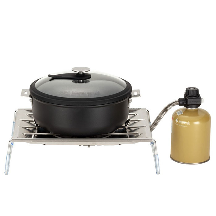 snow peak スノーピーク フラットバーナー [最大出力3000kcal] 収納