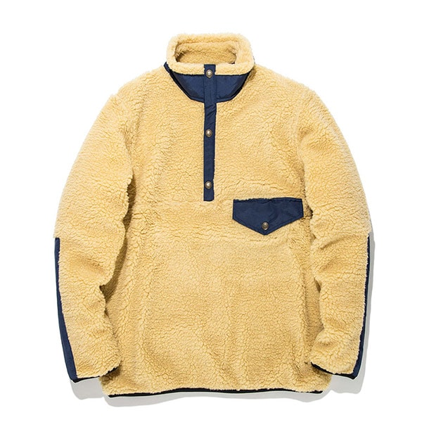 ティラムーク プルオーバー フリースジャケット (アッシュ