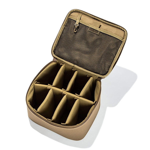 セミハードギアバッグ M-FLAT PLUSサイズ (ブラックカモ) | Oregonian