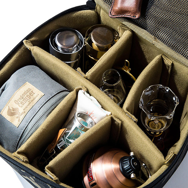 セミハードギアバッグ M-FLAT PLUSサイズ (ブラックカモ) | Oregonian