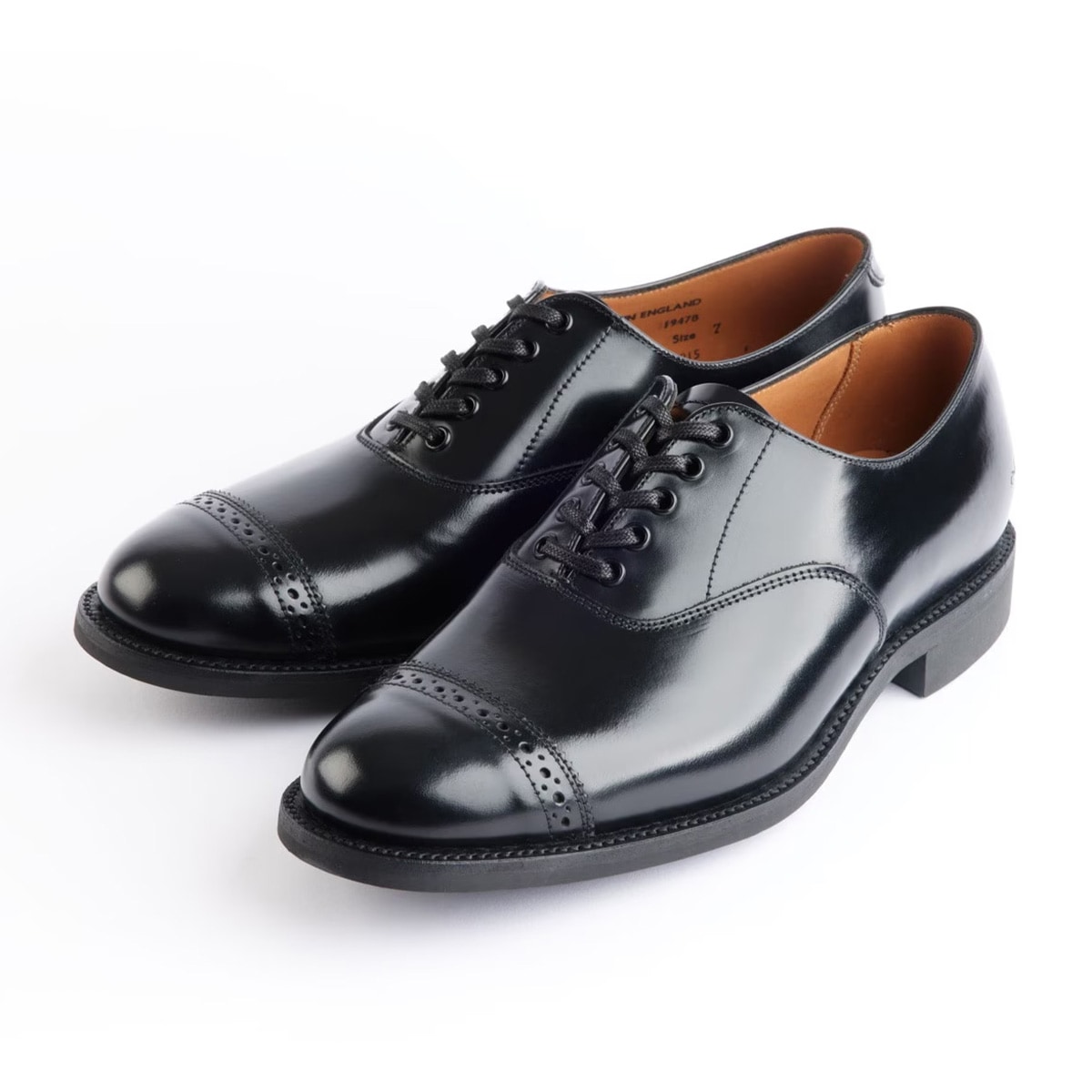 サンダース MILITARY PUNCHED CAP OXFORD BLACK パンチドキャップ