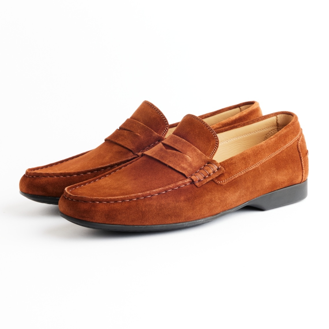 クロケット＆ジョーンズ ジェノバ|GENOA POLOBROWN ドライビング