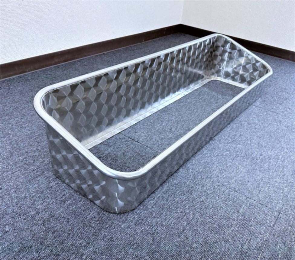 ステンレス アンドンバイザー 鱗柄 アルナ/JBアンドン 大(900*250) 用