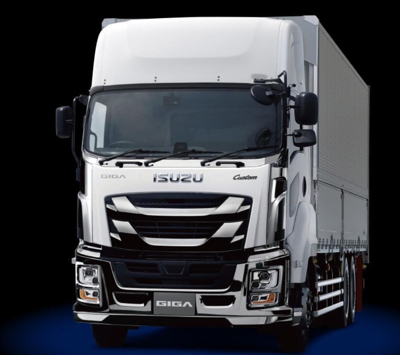 メッキ ワイパーアーム＆ブレードセット いすゞ ファイブスターギガ