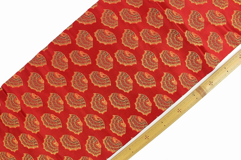 中古】 龍村美術織物謹製 彩貝文錦 名古屋帯 リサイクル レディース