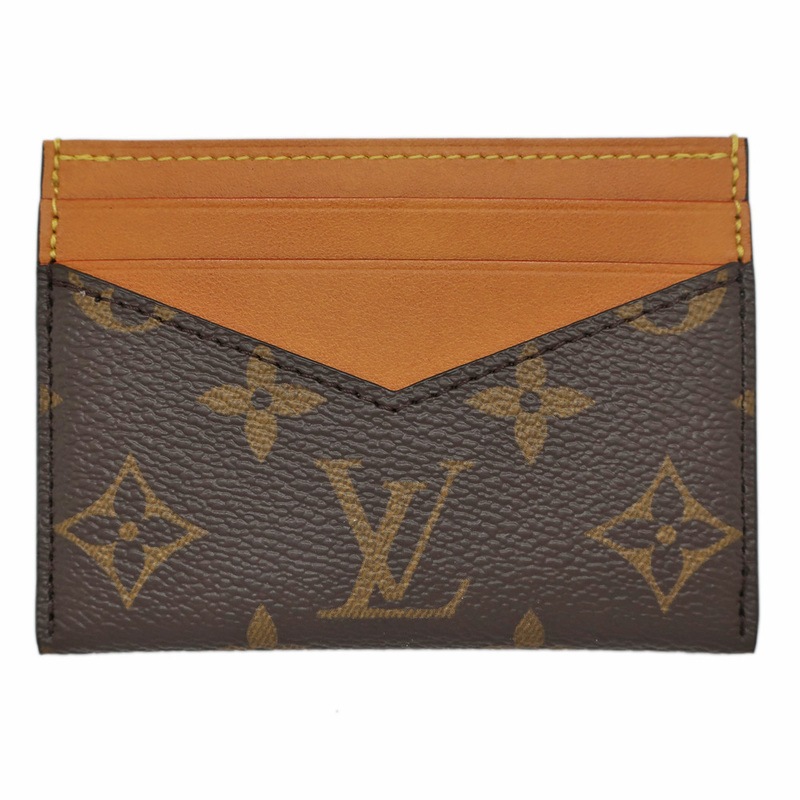 天白】【LOUIS VUITTON】ルイヴィトン カードケース ポルトカルト