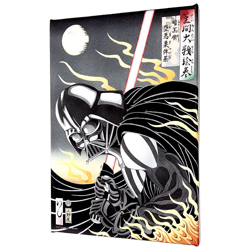 スター・ウォーズ 浮世絵ファブリックボード「星間大戦絵巻 ダース