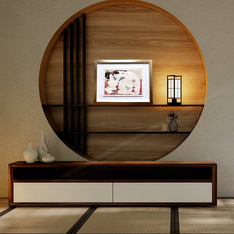 葛飾北斎 浮世絵春画「富久寿楚宇 / ふくじゅそう」※北斎あぶな絵名画