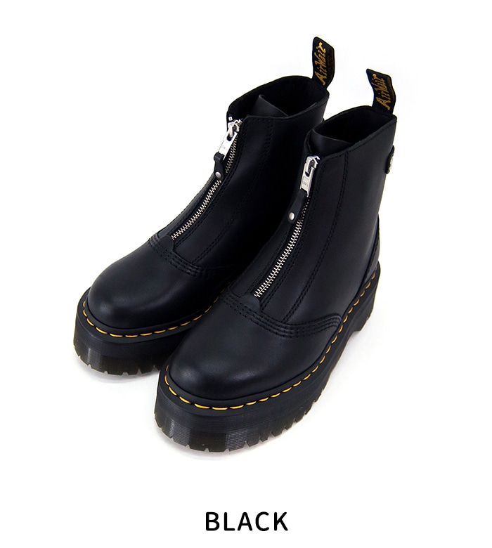 Dr.Martens ドクターマーチン レディース JETTA ジップ ブーツ