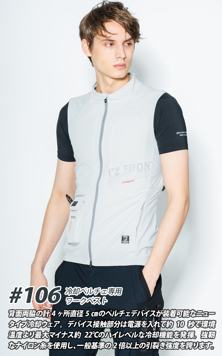 アイズフロンティア 冷却ペルチェ専用ワークベスト ペルチェデバイス