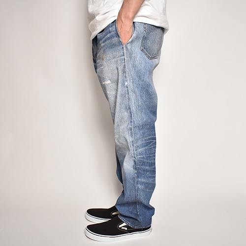 Fake Vintage Denim Easy Pants Type-Ripper（フェイクヴィンテージ