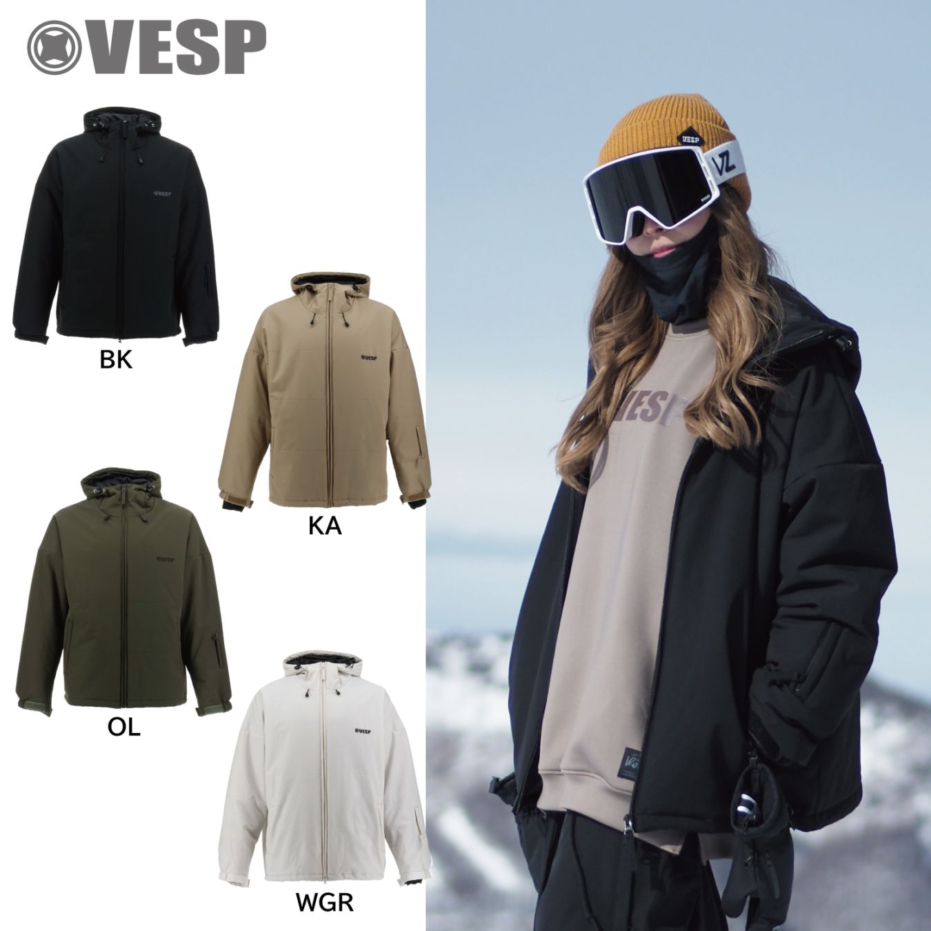 Nylon Warm Jacket | JACKET（ジャケット) | | VESP Offical Online