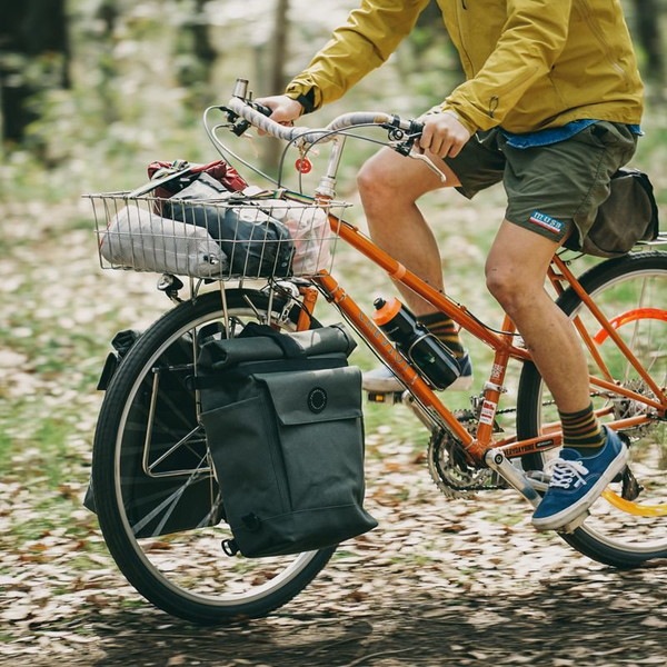 FAIRWEATHER pannier bag slate mint [フェアウェザー]