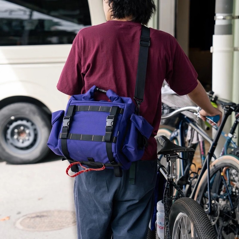 FAIRWEATHER handlebar bag ADV hmpe rip/black [フェアウェザー]