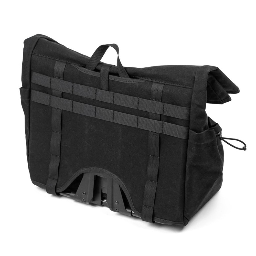 当日出荷可] FAIRWEATHER front bag for brompton フレームあり wax