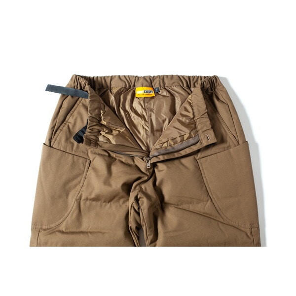 Grip Swany Fireproof Down Camp Pants 2.0 With Mobile Pocket Coyote