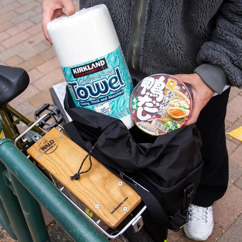 BLUE LUG grocery pannier black [ブルーラグ]