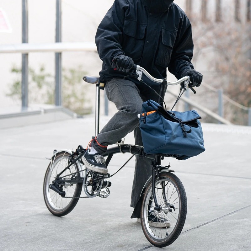 当日出荷可] FAIRWEATHER brompton bag mini フレームなし black