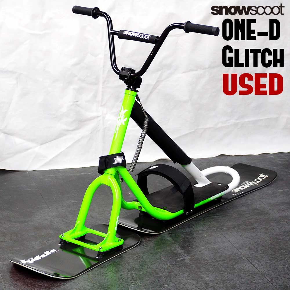 USED品】 スノースクート SNOWSCOOT 中古 ONE-D Glitch SAS ジック