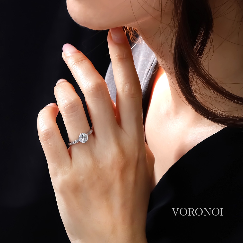 ラボグロウン ダイヤモンド プラチナ Pt950 1ct リング