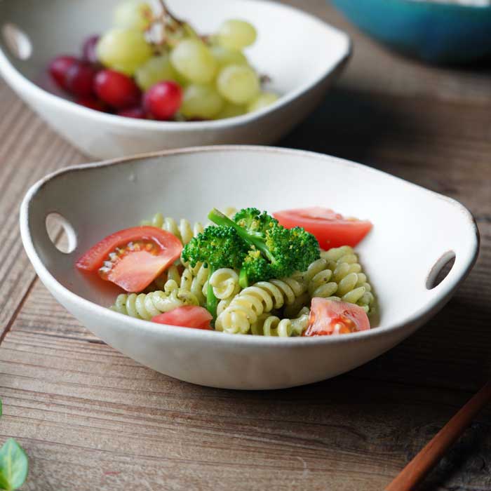 益子焼 穴あき鉢 kinari ボウル 中鉢 サイドメニュー 煮物鉢 サラダ