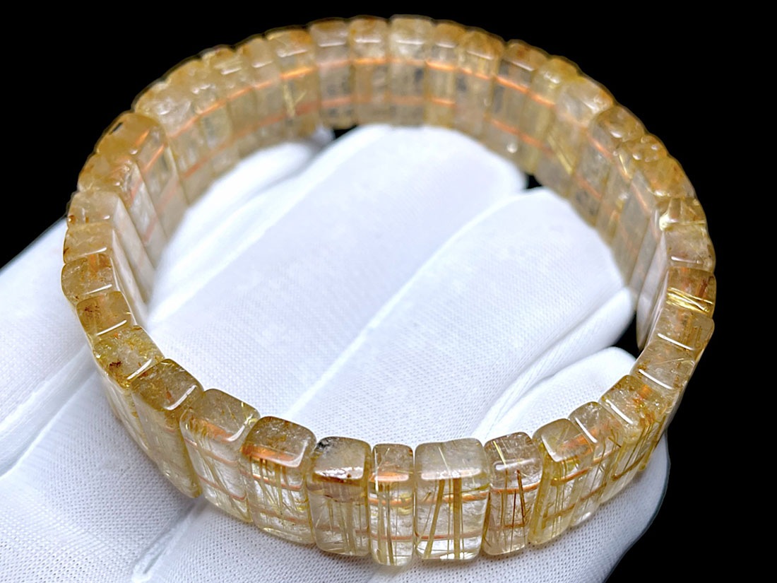 ルチルクォーツ バングル