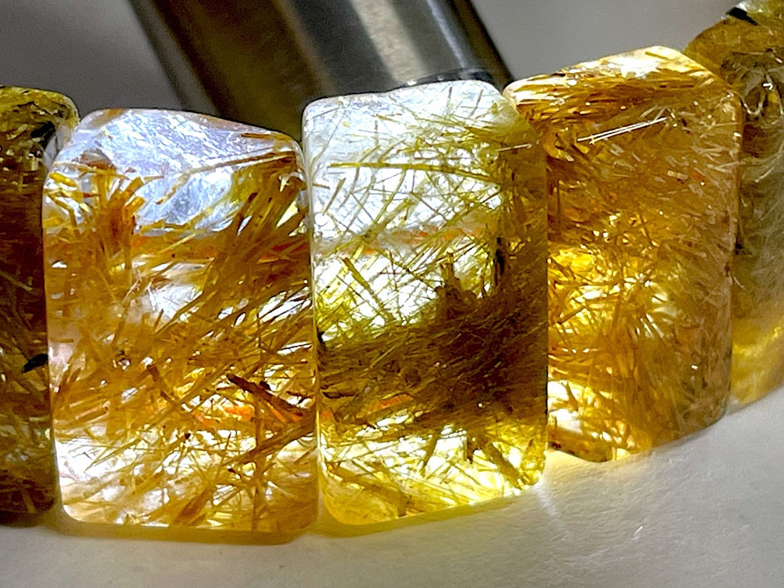 ルチルクォーツ バングル