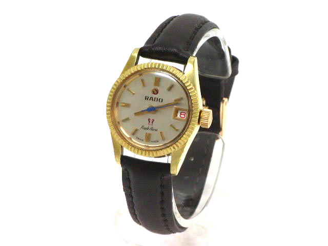 ラドー パープルホース レディス 自動巻 1970年代 OH済 Rado