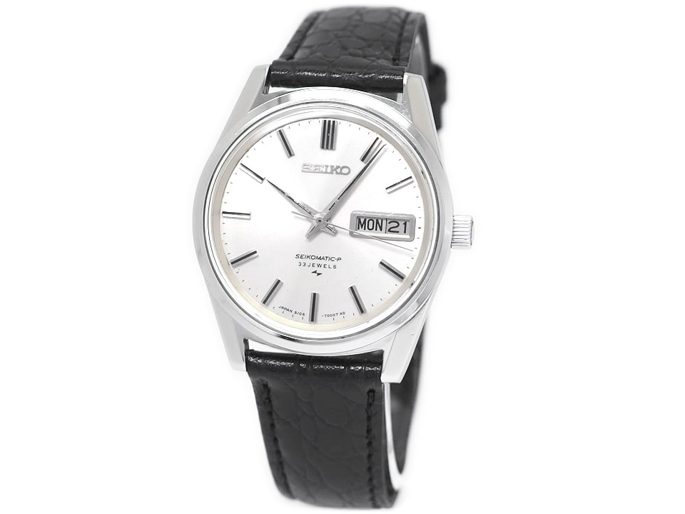 セイコー マチックP 5106-7000 デイデイト プッシュリューズ 33石 自動