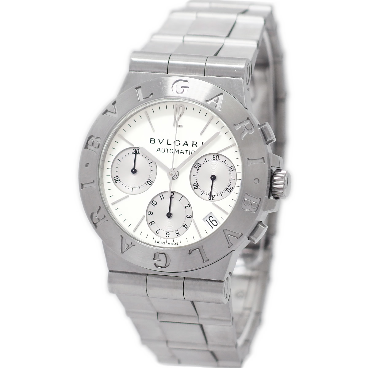 ブルガリ ディアゴノ スポーツ クロノグラフ CH35S ステンレス