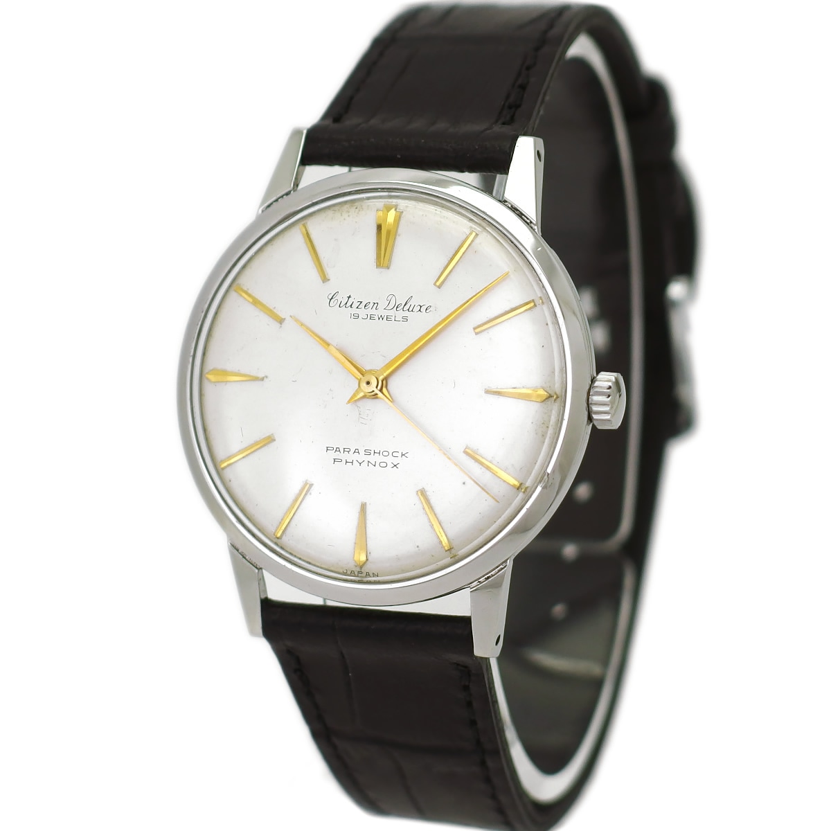 シチズン デラックス 5140201A Cal.079 19石 手巻 OH済 1960年製 Citizen