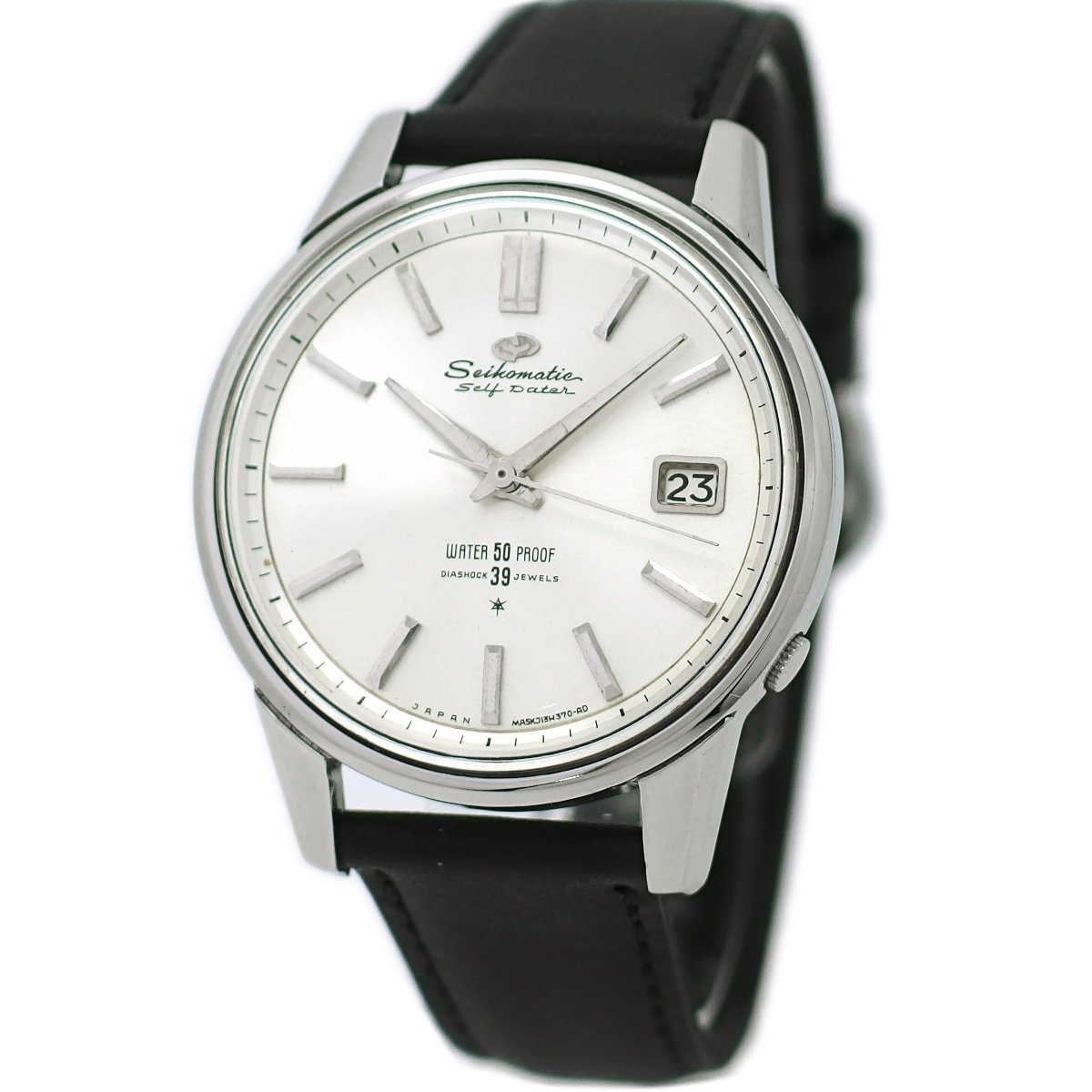 セイコー マチック セルフデーター J13085 AD文字盤 金色ムーブメント