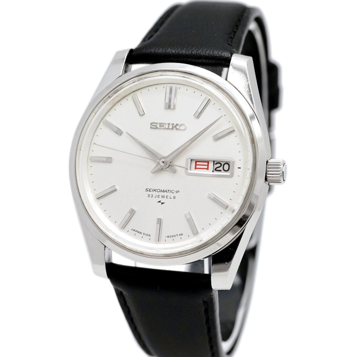 セイコー マチックP 5106-8010 デイデイト プッシュリューズ 33石 自動
