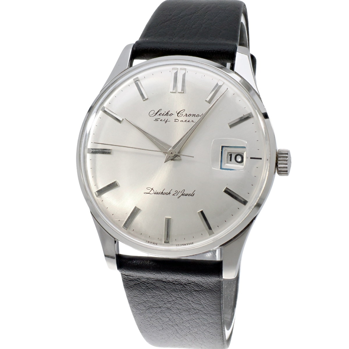 セイコー クロノス セルフデータ J15016E SS 21石 手巻 OH済 昭和38年/1963