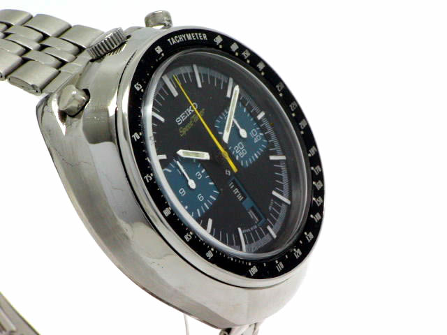 セイコー スピードタイマー 6138-0040 ツノクロノ黒馬 自動巻 OH済