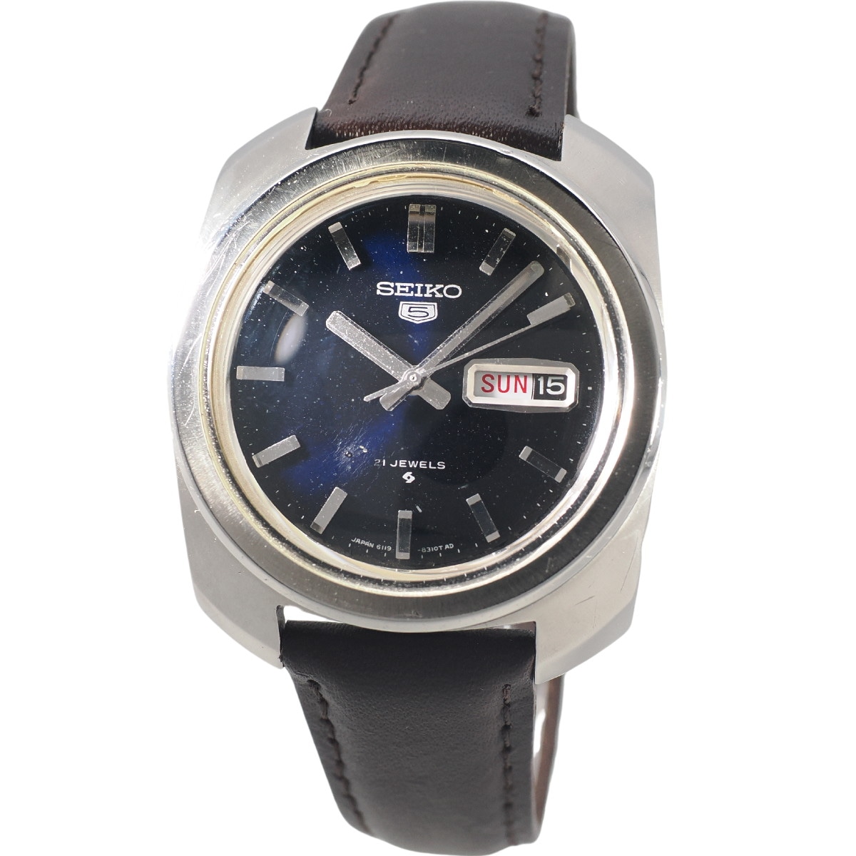 セイコーファイブ 6119-8220 21石自動巻 OH済 昭和43年製
