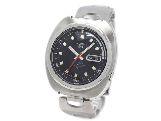 セイコー 5スポーツ 7019-6030 21石自動巻 OH済 昭和45年製