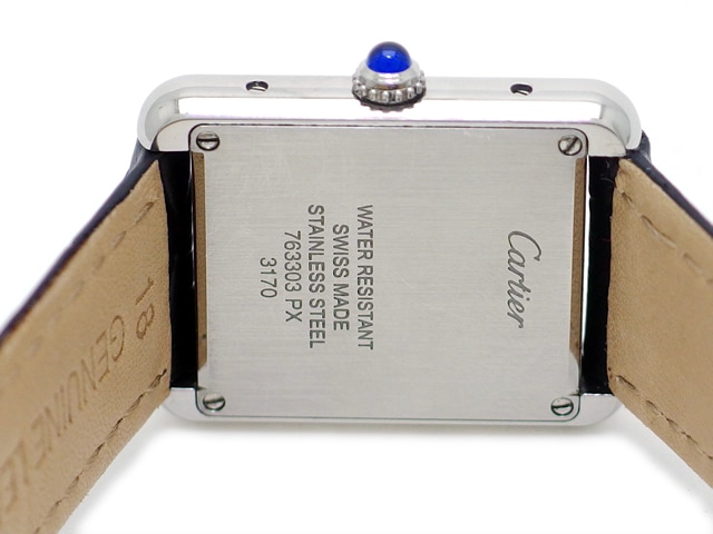 カルティエ タンクソロ SM レディース W1018255 クォーツ USED Cartie