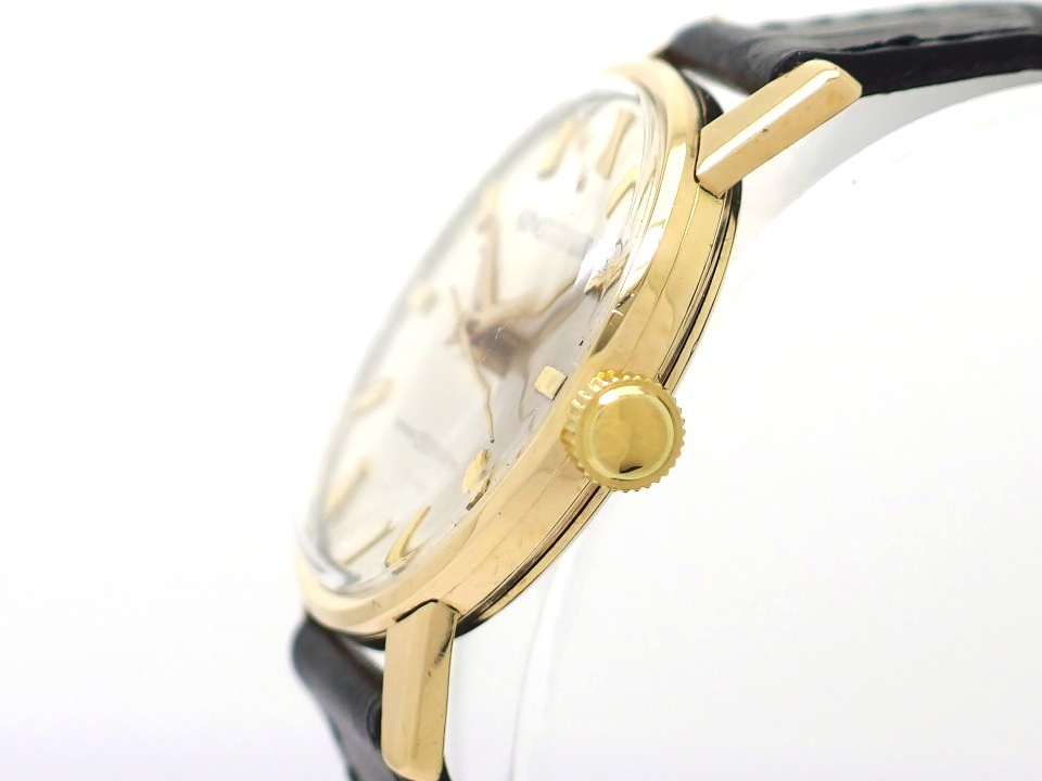 キングセイコー J14102 1st AD文字盤 14K金張り 25石 手巻 OH済