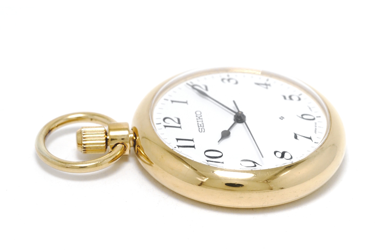セイコー 懐中時計 5740-0080 金メッキ 10振動 ロードマーベルCal