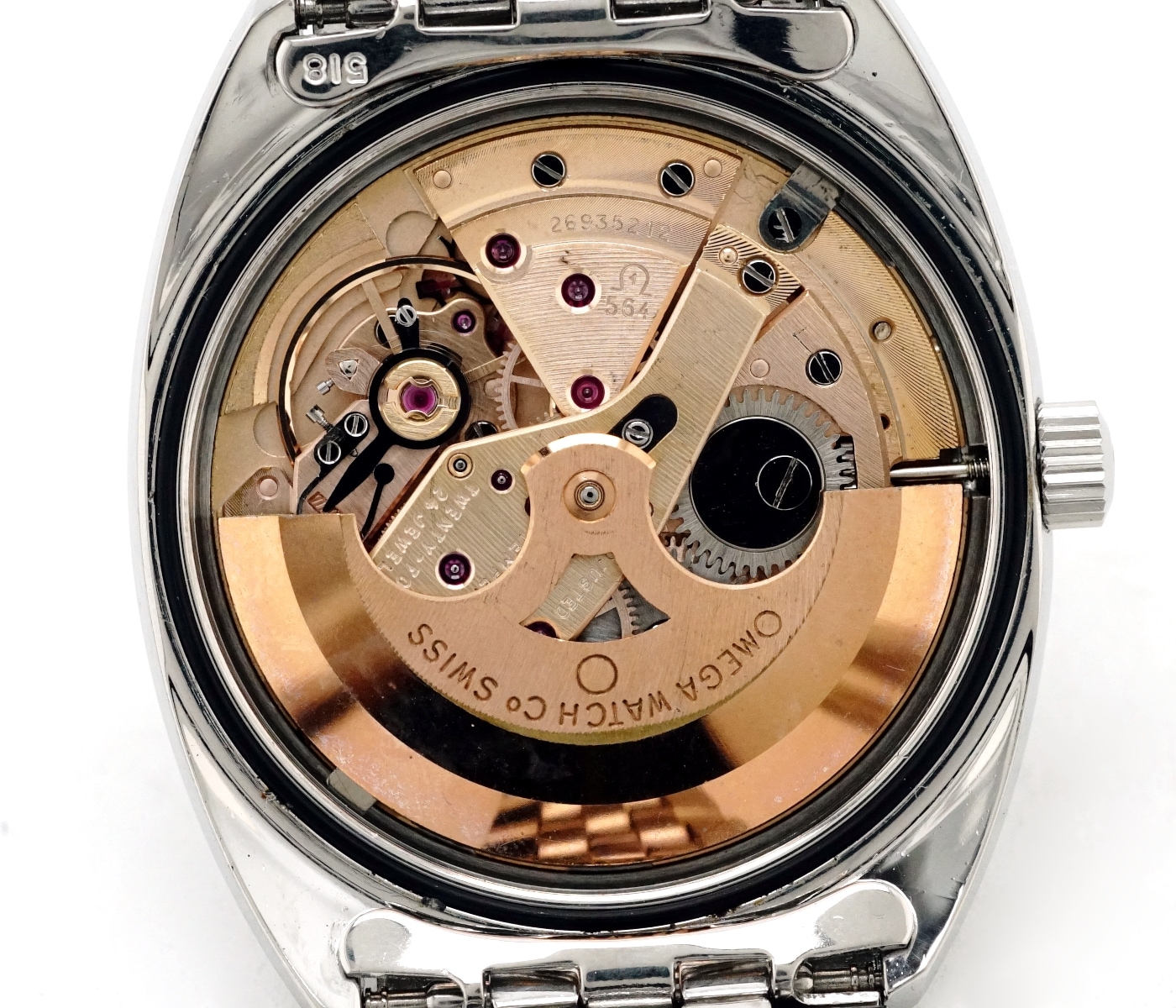 オメガ コンステレーション 168.027 絹目文字盤 ホワイトゴールド