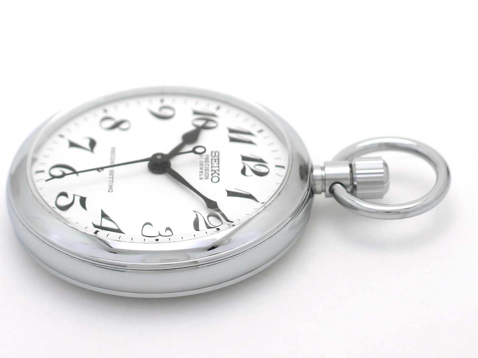 セイコー プレシジョン 懐中時計 6110-0010 紐つき Cal.6110A 21石 手