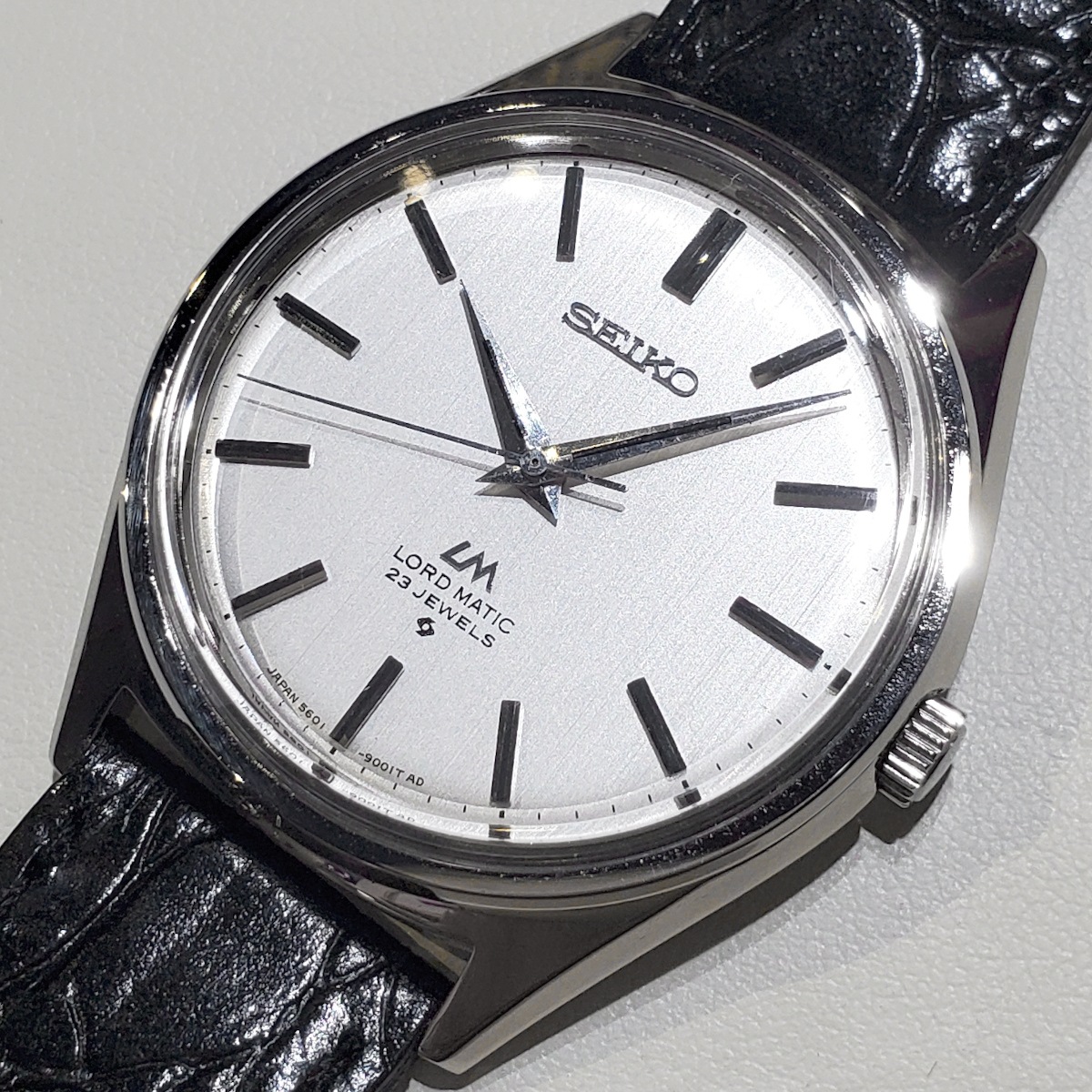 セイコー ロードマチック 5601-9000 ノンデイト 自動巻 OH済 昭和43年