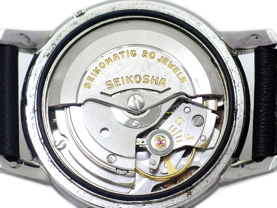 セイコー マチック J13044 SD文字盤 Cal.603 20石 自動巻 OH済 昭和35