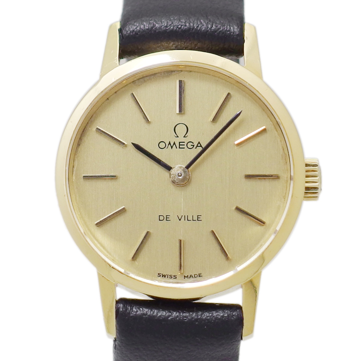 オメガ デヴィル 511.371 レディース 18金無垢 Cal.620 17石 手巻 OH済