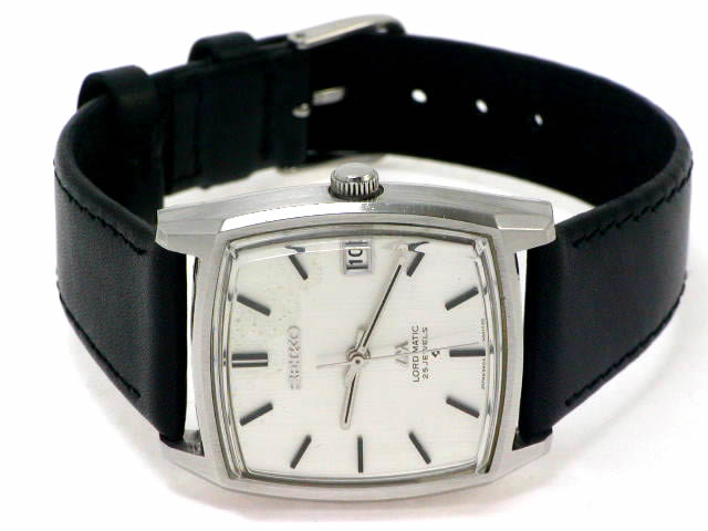 セイコー ロードマチック 角型 5605-5000 自動巻 OH済 昭和44年製