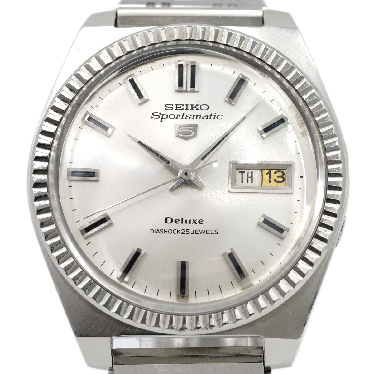 セイコー スポーツマチック ファイブデラックス 7619-9041 25石 自動巻
