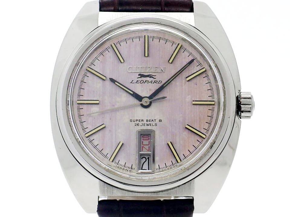 シチズン レオパール スーパービート8 4-720393 26石 自動巻 OH済 昭和45年
