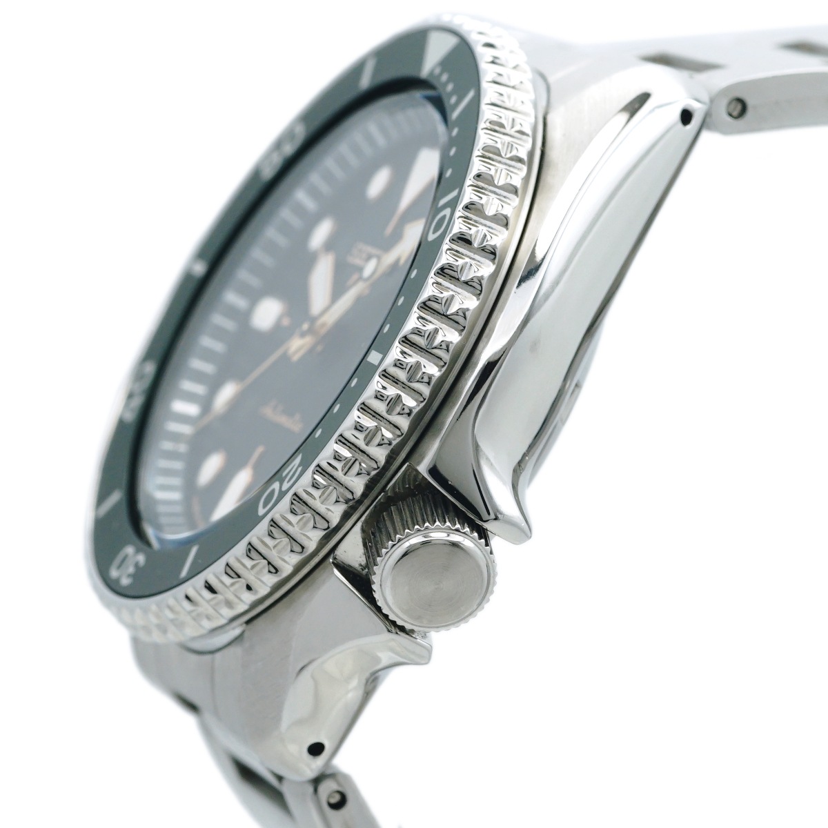 セイコー 5スポーツ メカニカル グリーン文字盤 4R36-07G0 自動巻